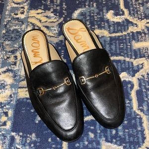 Sam Edelman Linnie Bit Mule Black Leather